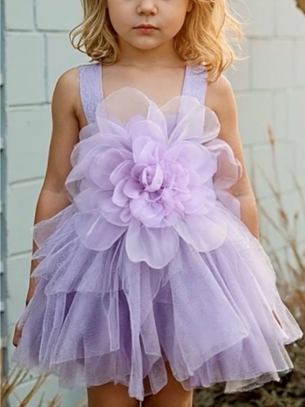 Before & Ever She’s the One Lavender Tulle Dress 6–12M Boutique